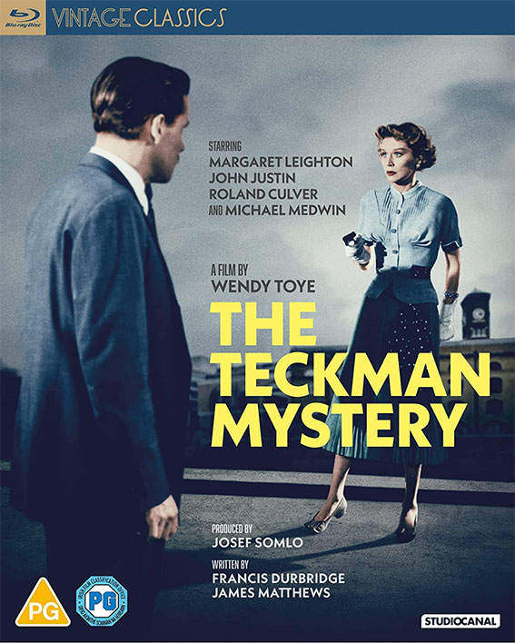 The Teckman Mystery Blu-ray cover art