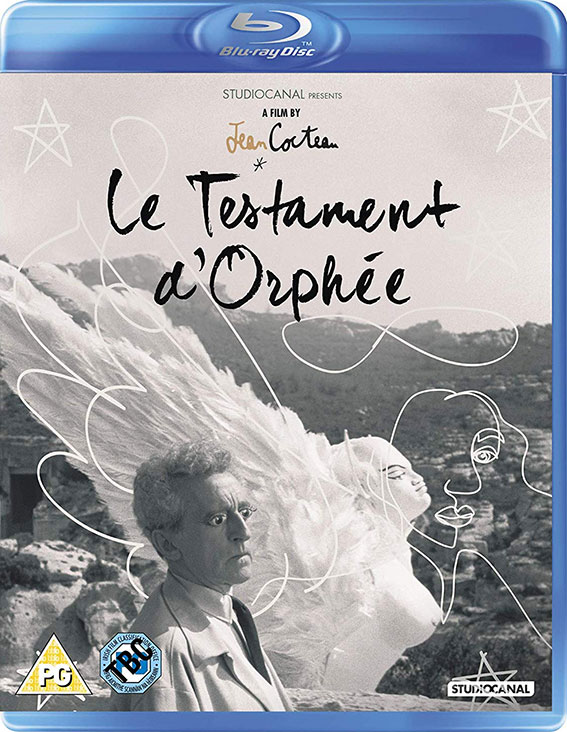 Le testament d'Orphée Blu-ray cover art