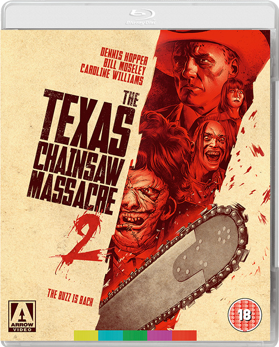 The Texas Chainsaw Massacre 2 Blu-ray cover