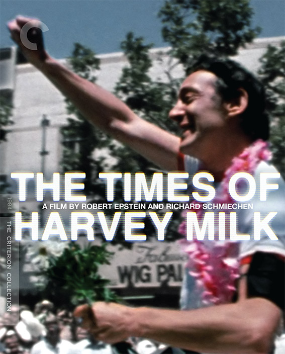 The Times of Harvey Milk Blu-ray cover art