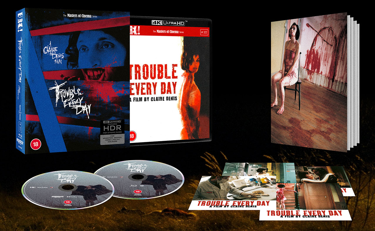 Trouble Every Day UHD/Blu=ray pack shot