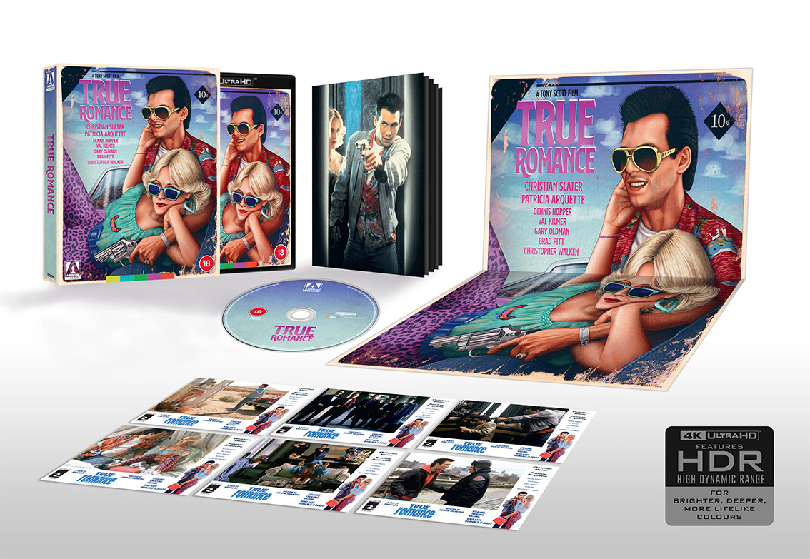 True Romance 4K UHD Blu-ray poack shot