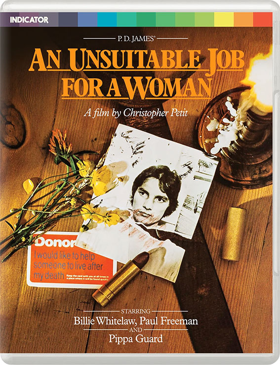 An Unsuitable Job for a Woman Blu-ray cover art