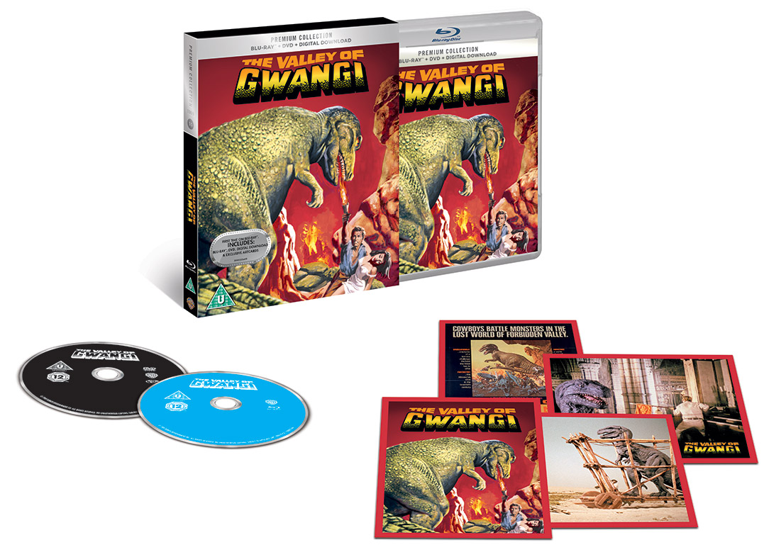 The Valley of Gwangi dual format pack shot