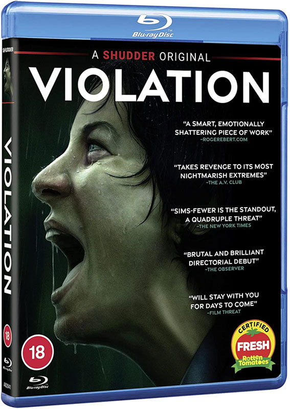 Violation Blu-ray cover art