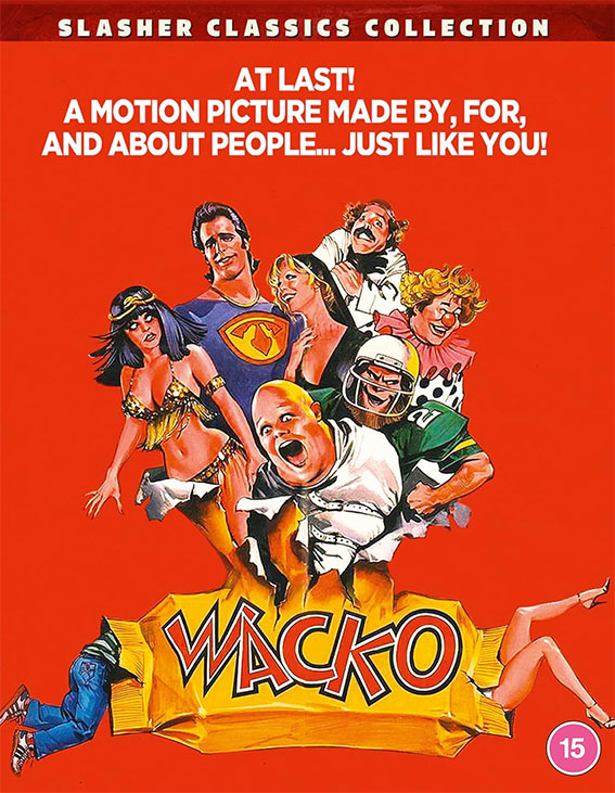 Wacko Blu-ray cover art