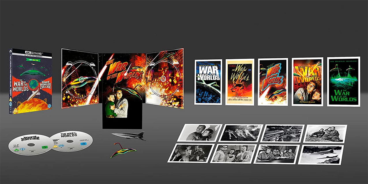 War of the Worlds and When Worlds Collider Limited Edition pack shot