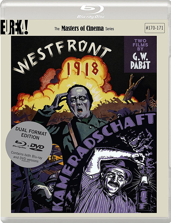 Westfront 1918 / Kameradschaft dual format pack shot