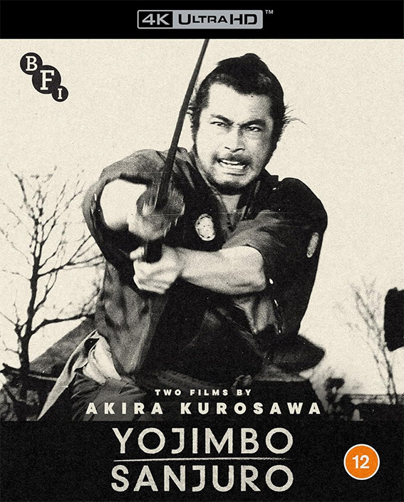 Yojimbo & Sanjuro UHD cover art