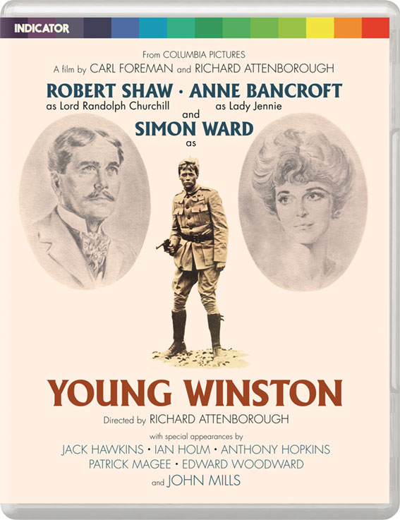 Young Winston Blu-ray cover art