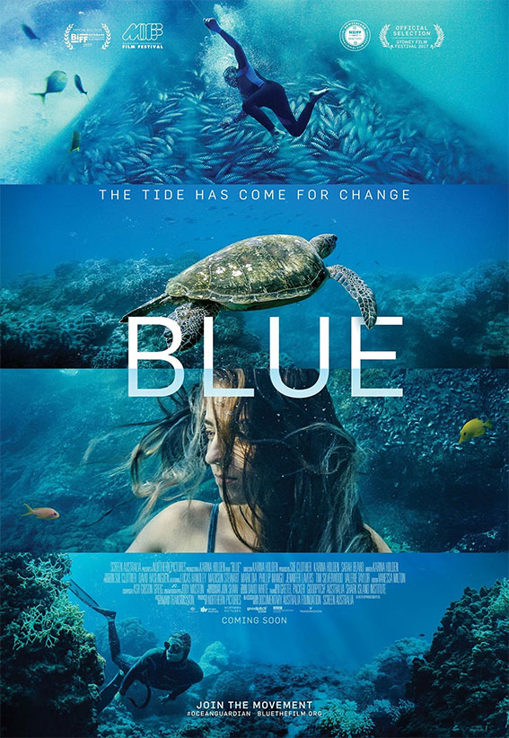  Blue poster