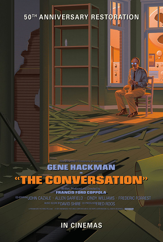 The Conversation 50th Anniversary restoration poster