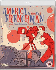 America as Seen by a Frenchman Blu-ray cover