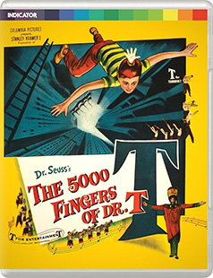 The 5,000 Fingers of Dr. T dual format cover