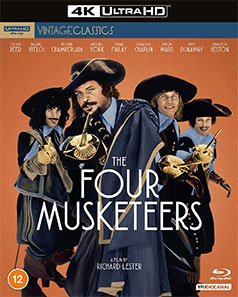 The Four Musketeers UHD cover