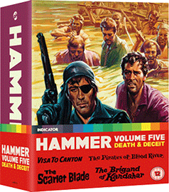 Hammer Volume Five: Death & Deceit Blu-ray cover