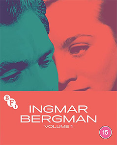 Ingmar Bergman Volume One Blu-ray cover