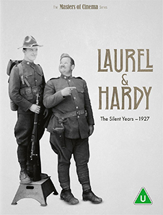 Laurel & Hardy: The Silent Years – 1927 Blu-ray cover