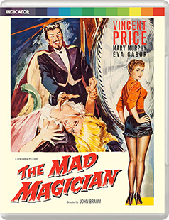 The Mad Magician Blu-ray cover