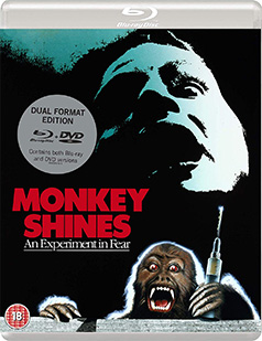 Monkey Shines Blu-ray cover