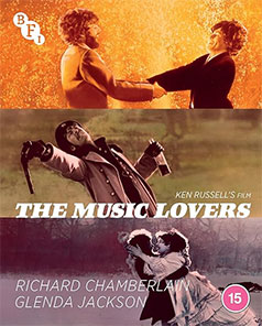 The Music Lovers Blu-ray cover
