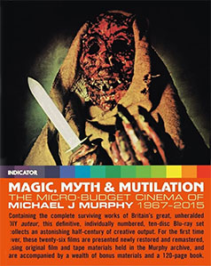 Myth, Magic and Mutilation: The Microbudget Cinema of Michael J. Murphy Blu-ray box set cover