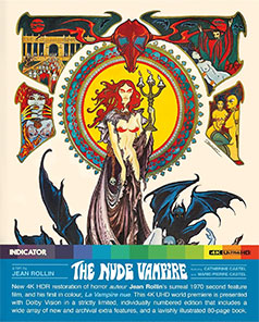 The Nude Vampire Blu-ray cover