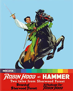Robin Hood at Hammer: Two Tales from Sherwood Forest Blu-ray cover