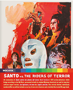 Santo vs. the Riders of Terror Blu-ray cover