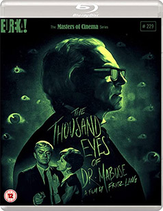 The 1,000 Eyes of Dr. Mabuse Blu-ray cover