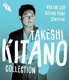 Takeshi Kitano Collection Blu-ray cover