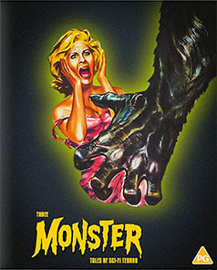 Three Monster Tales of Sci-Fi Terror Blu-ray cover