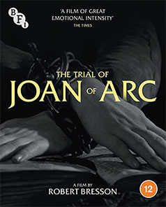 The Trial of Joan of Arc Blu-ray cover