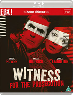 Witness for the Prosecution Blu-ray cover