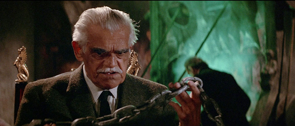 Boris Karloff as Nahum Witley in Die, Monster, Die!