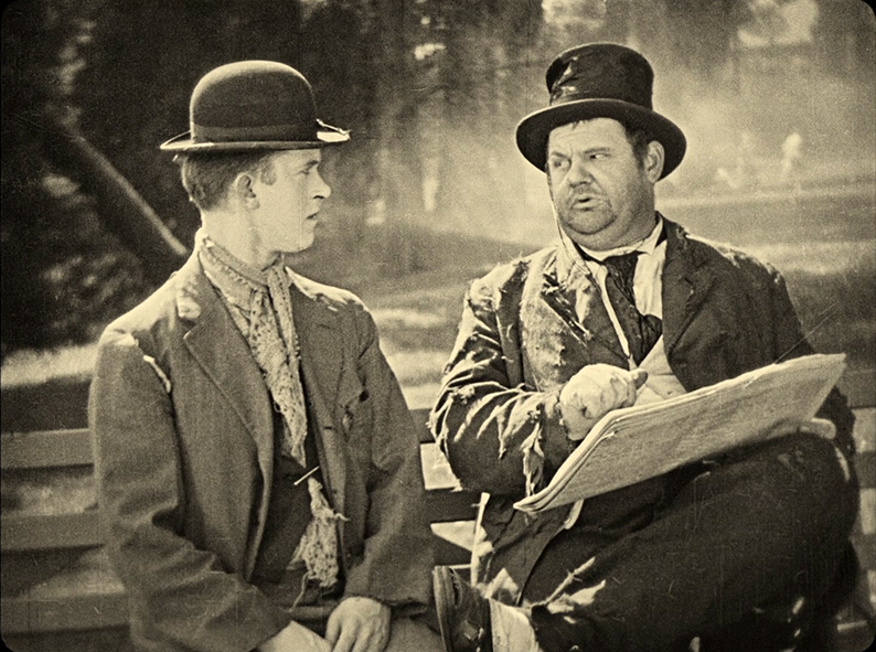 Stan and Ollie almost looking the part in Duck Soup