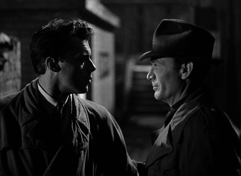 Dirk Bogarde and John Mills as Matt and Terry in The Gentle Gunman