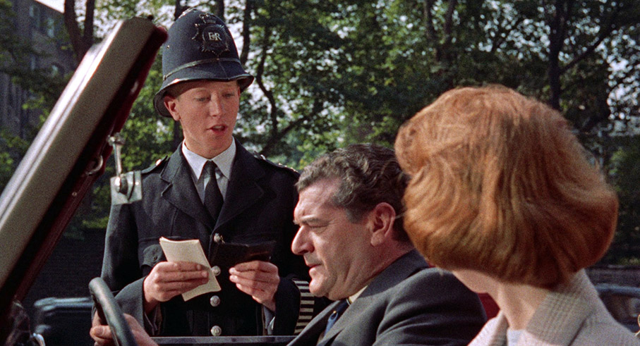 Gideon's day get's off to a rough start when he's ticketed by fresh-faced young officer Farnaby Green.