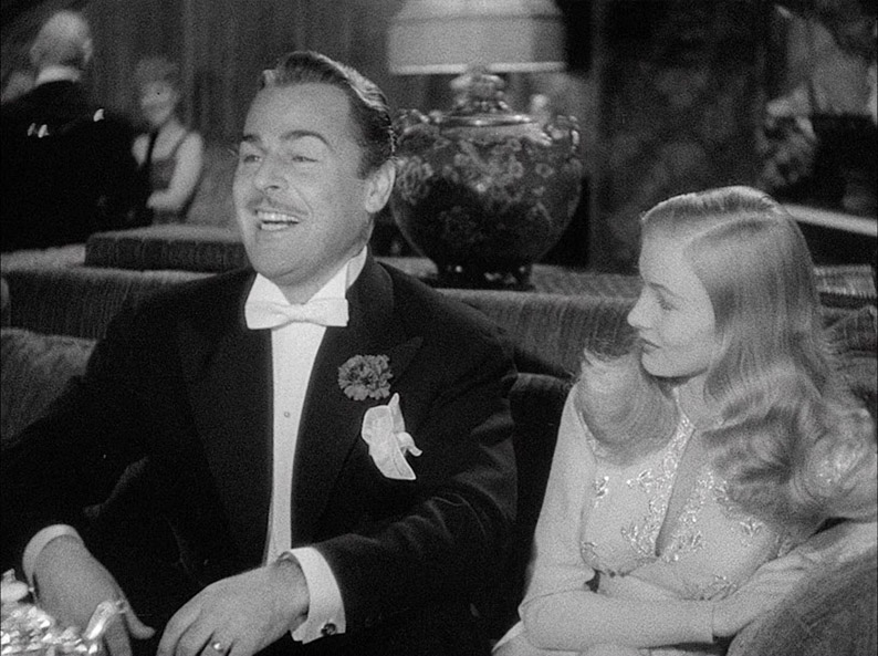 Brian Donlevy and Veronica Lake in The Glass Key