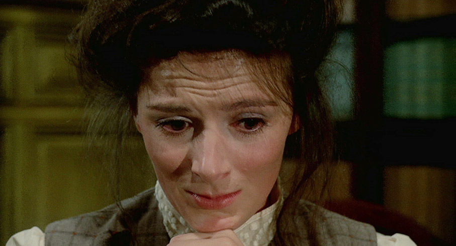 Miss Thomas reacts with shame to her drug-induced behaviour in a scene cut from the original theatrical version