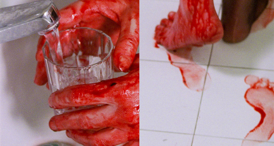 Blood flows in the split-screen finale