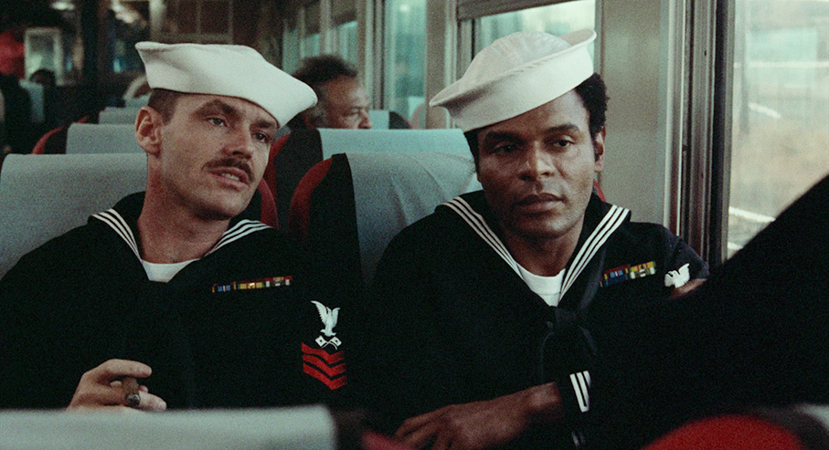 Jack Nicholson and Otis Young in The Last Detail