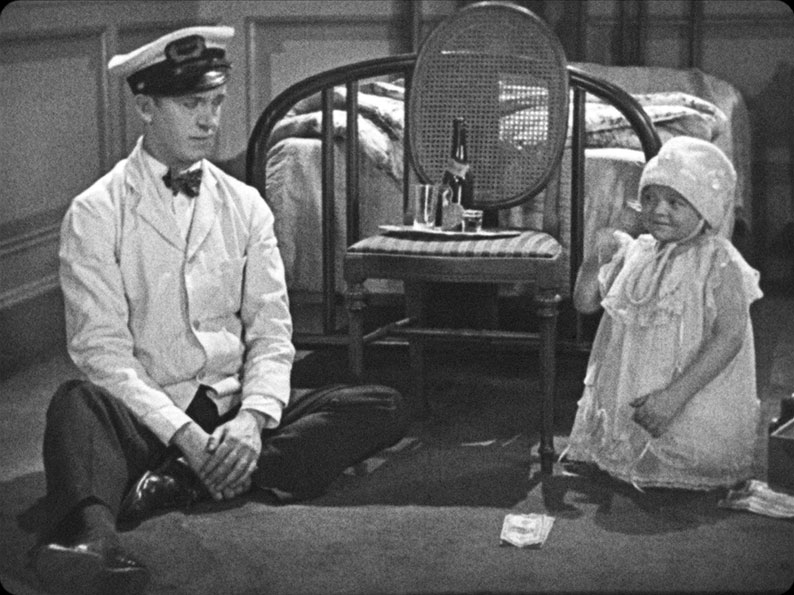 Stan Laurel and Gustav Schaffrath in Sailors Beware