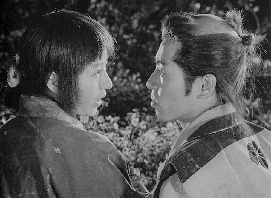 A romance begins between Shino and Katsushirō