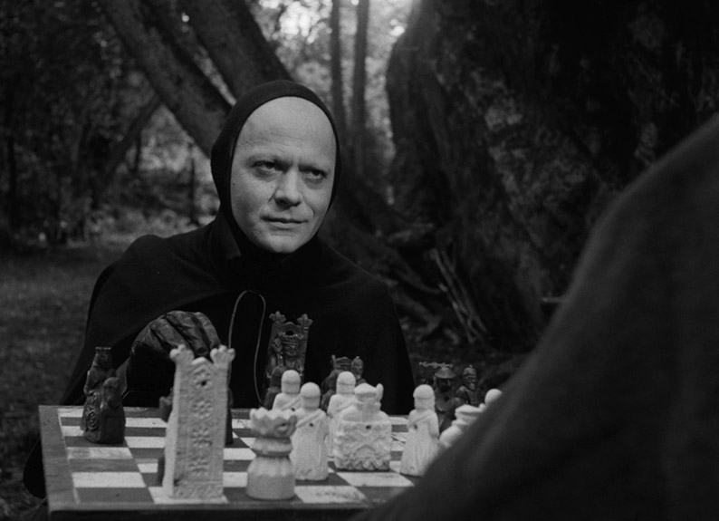 Death plays Antninius Block at chess for the latter's life
