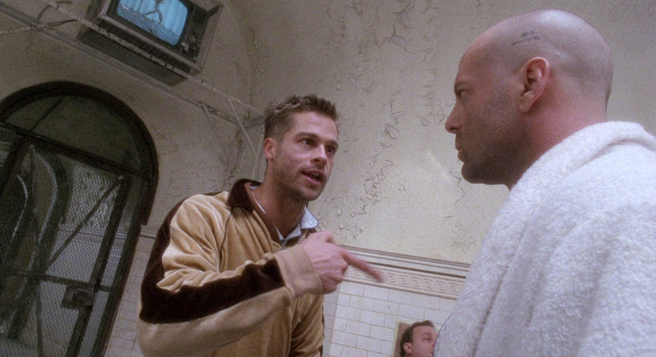 Brad Pitt and Bruce Willis as Jeffrey and Cole